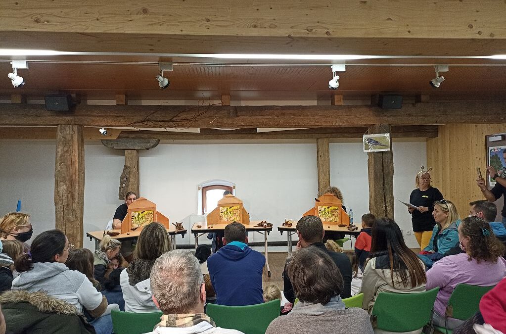 Présentation du Kamishibaï le dimanche 17 octobre à la Grange aux Paysages de Lorentzen à l’occasion de la fête de l’automne